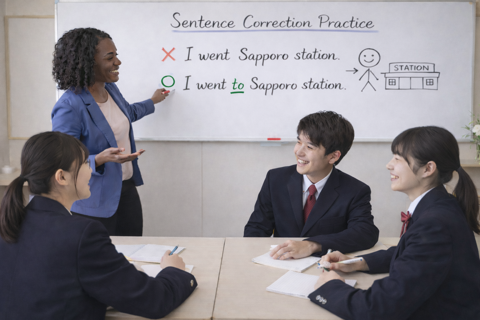 文章チェック ・ 文法チェック・添削 | 実際の生徒の間違い例文集 | Students’ Sentences & Corrections