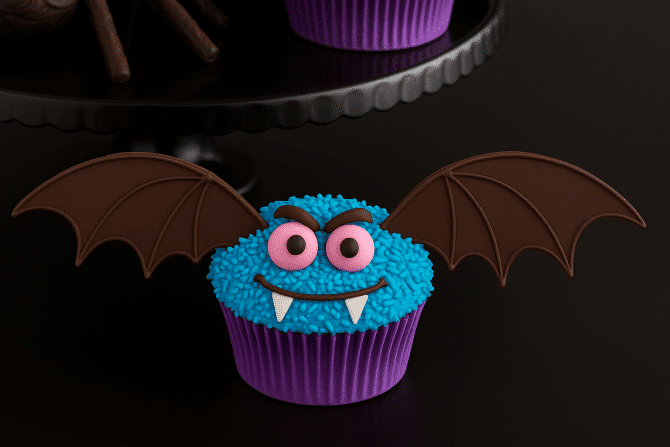 Bat Cupcake
