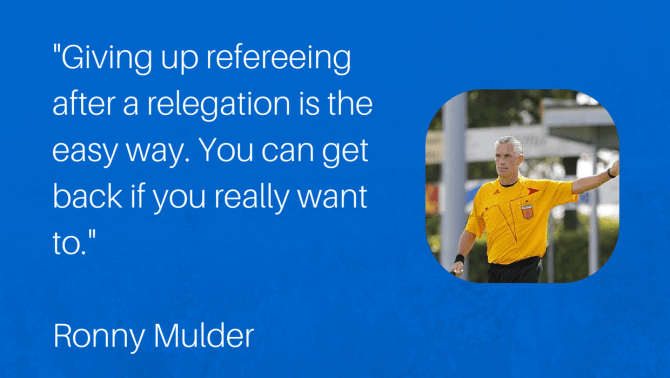 relegated referee quote