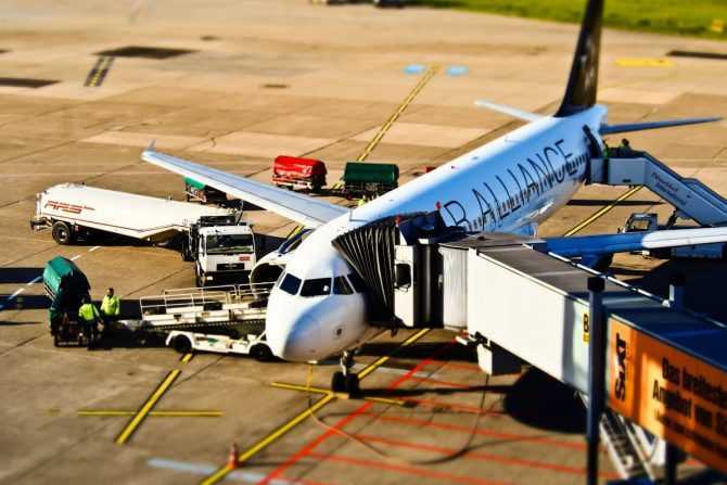 airport aircraft departure travel fly airliner gangway airbus thumbnail