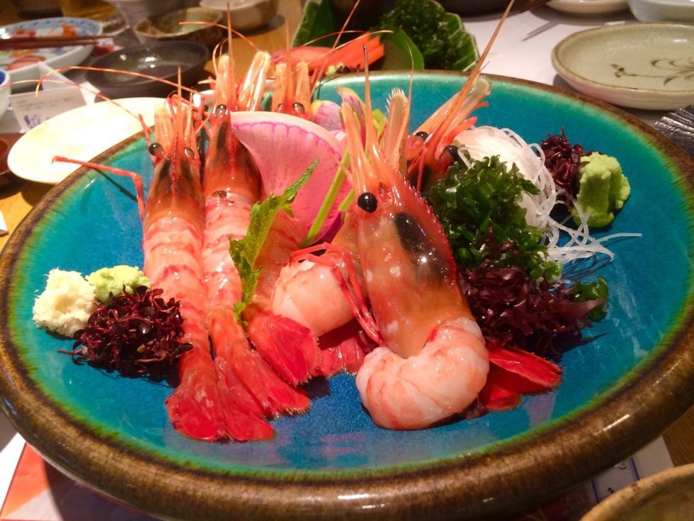 Sapporo Eikaiwa: Restaurant English - Common Expressions Waiters, & Staff Use - Shrimp at a seafood restaurant