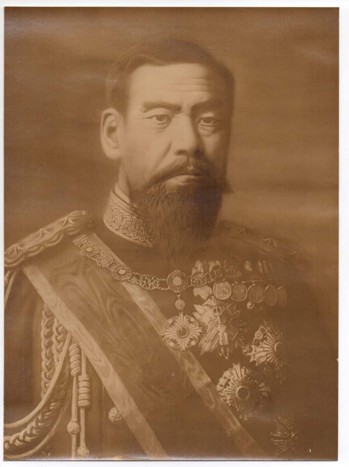 photo of emperor Meiji of Japan