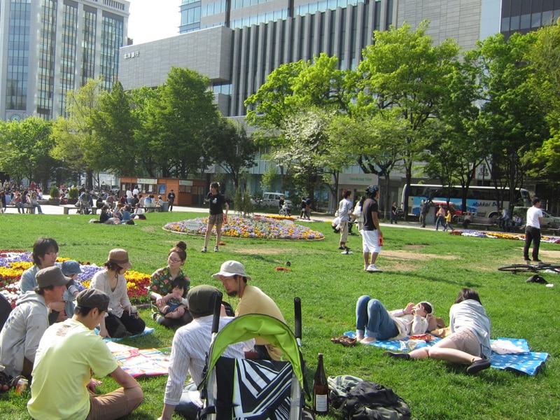 BYO Picnic in Odori Park