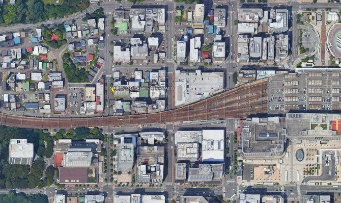 OpenStreetMapで地図を拡大 アクセスマップ 地図 北海道 中央区 北区 教室